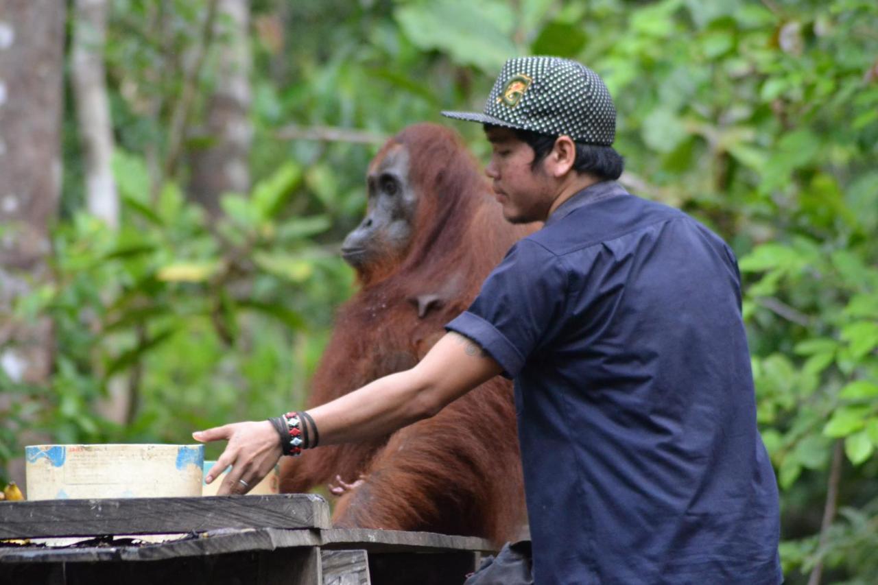 Orangutan Shaka Houseboat With Cabin Pangkalanbuun Exterior foto